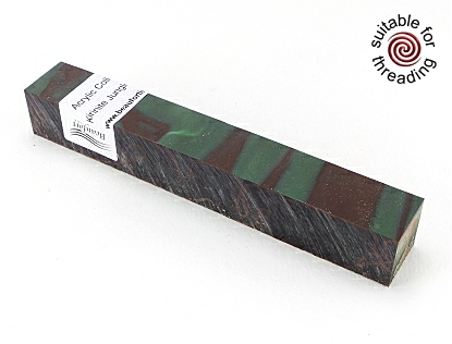 Kirinite Jungle Camo pen blank