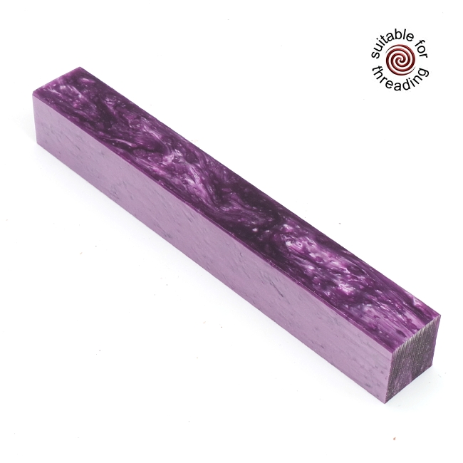 Kirinite Lavender Ice pen blank