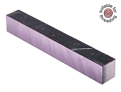 Kirinite Lavender Pearl pen blank