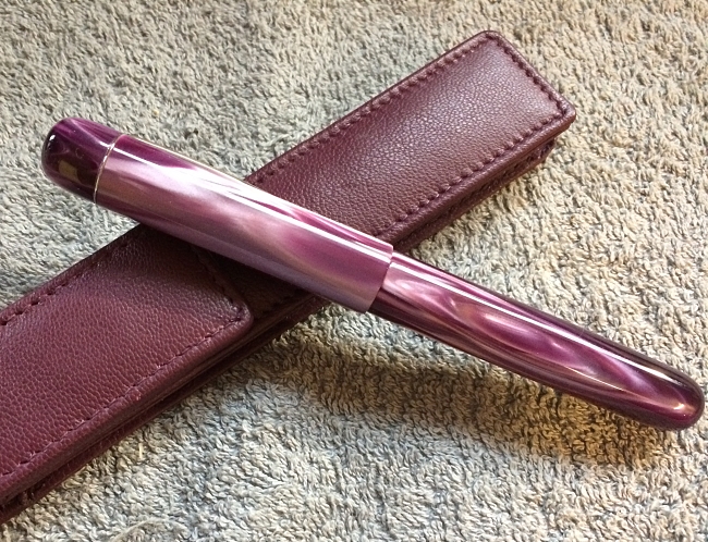 Kirinite Lavender Pearl pen blank