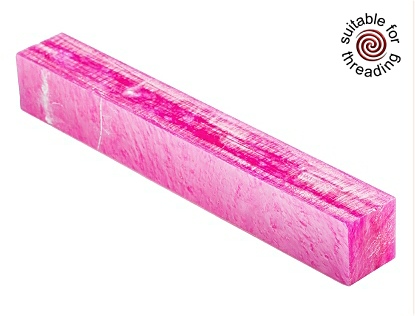 Kirinite Magenta Ice pen blank