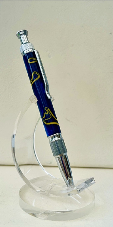 Kirinite Royal Pearl pen blank