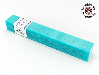 Kirinite Turquoise Ice pen blank