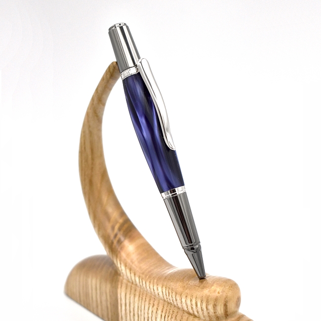 Kirinite Wicked Purple pearl pen blank