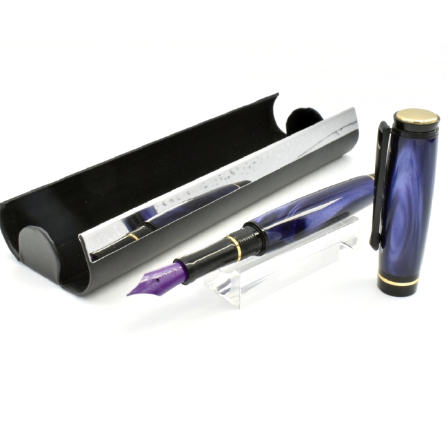 Kirinite Wicked Purple pearl pen blank