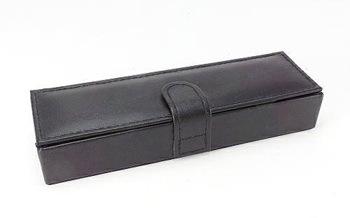 Leatherette double pen box