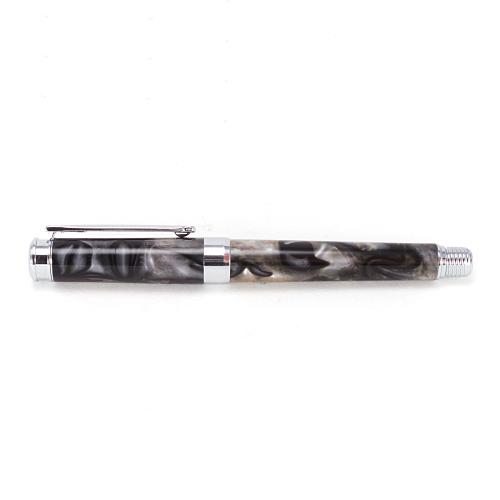 Leveche rollerball pen kit with chrome fittings
