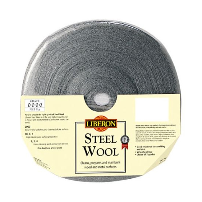 Liberon steel wool - 0000 ultrafine - 1kg
