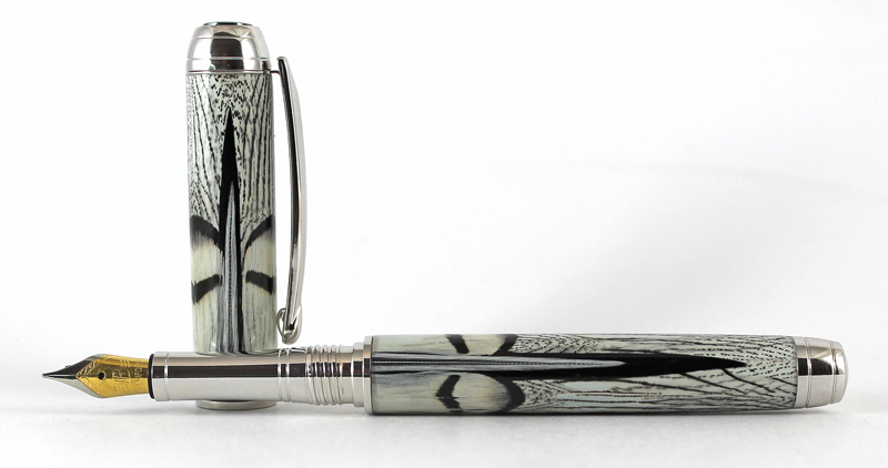 Marlas Feathers pen blank - Mistral FP #4