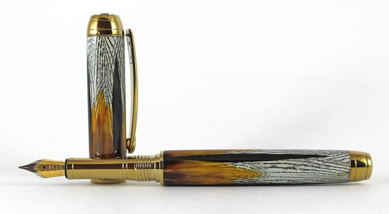 Marlas Feathers pen blank - Mistral FP #6