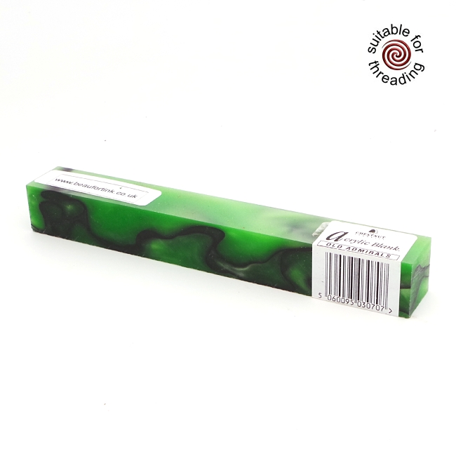 Old Admirals Chestnut acrylic pen blank