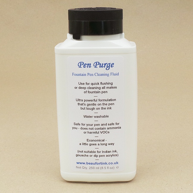 Pen Purge fountain pen cleaning fluid - 250ml