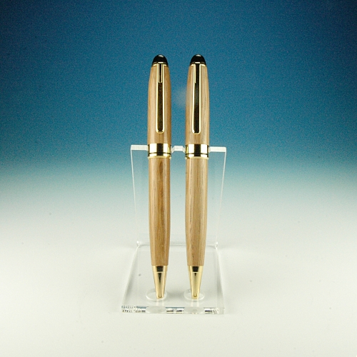 Prism2 pen stand - acrylic pen stand for two pens
