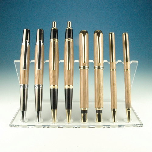 Prism8 pen stand - acrylic pen stand for eight pens