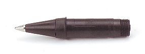 Refillable rollerball nib - black