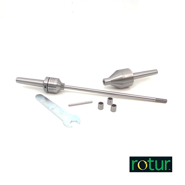 Rotur deluxe woodturning compression pen mandrel - 1 morse taper