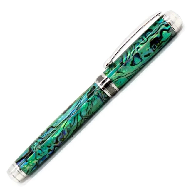 Seafoam Blankwerks paua abalone pen blank - Mistral/Leveche FP/RB