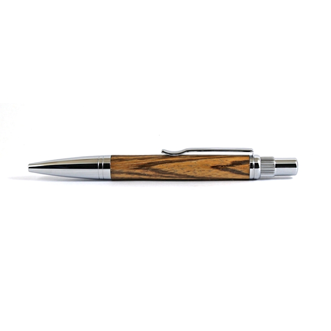 Solano ballpoint pen kit with chrome fittings