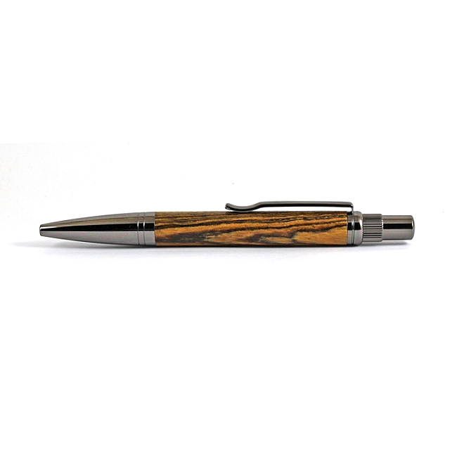 Solano ballpoint pen kit with gunmetal fittings