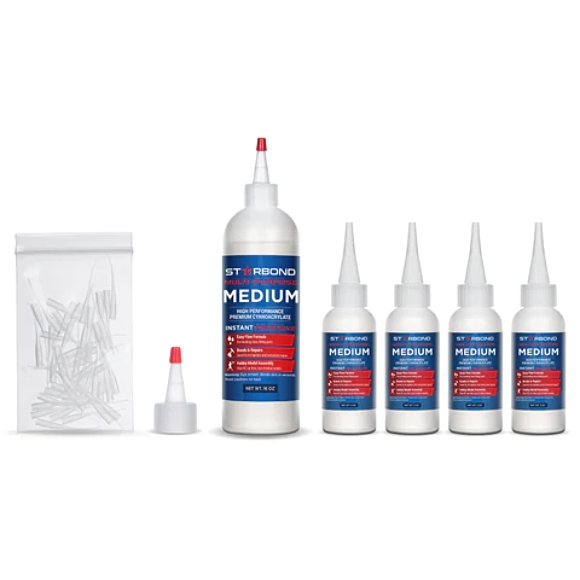 Starbond Medium CA superglue - 16oz