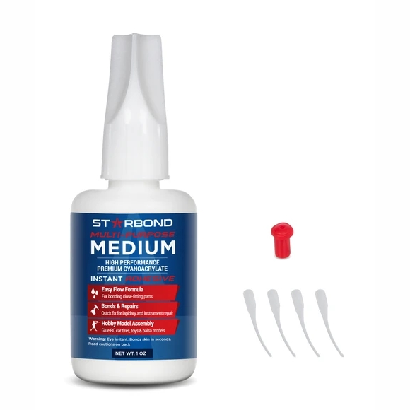 Starbond Medium CA superglue - 1oz