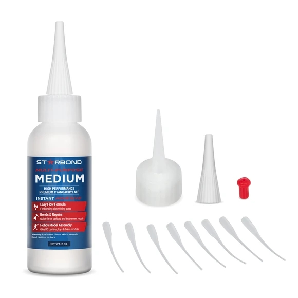 Starbond Medium CA superglue - 2oz