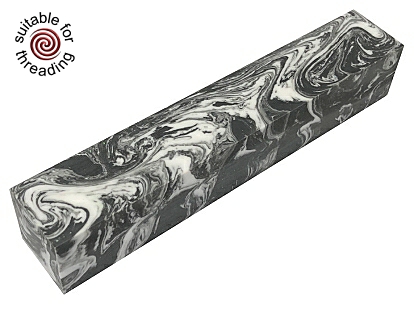 Up in Smoke - Divine Island alumilite pen blank