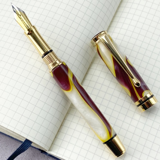 Valentina Way Chestnut acrylic pen blank