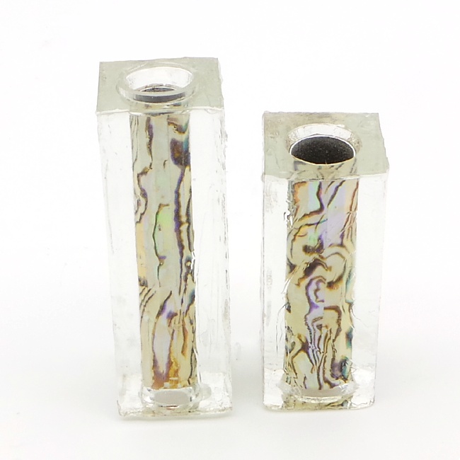 White Blankwerks paua abalone pen blank - Cyclone FP/RB