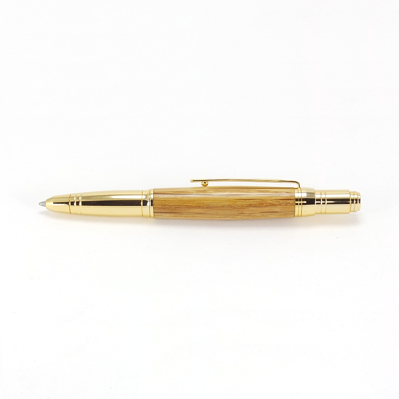 Zephyr ballpoint pen kit with upgrade gold fittings